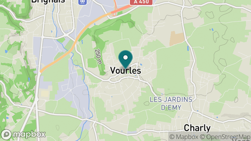 Carte - Vourles