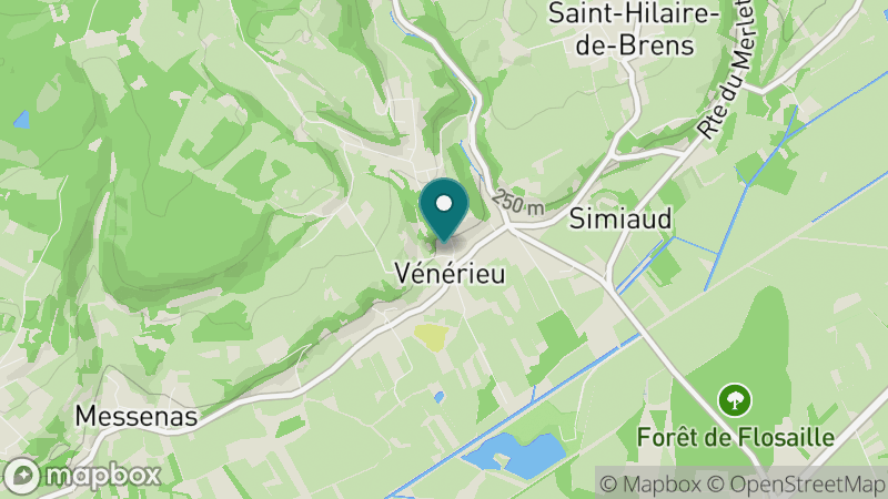 Carte - Vénérieu