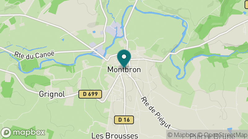 Carte - Montbron