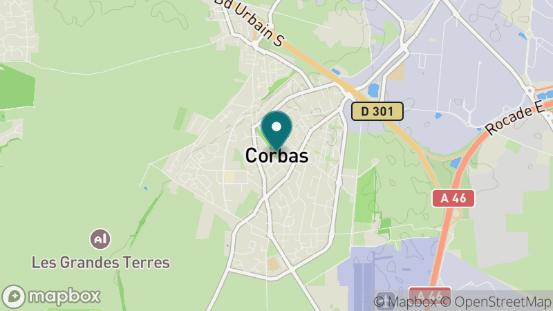 Carte - Corbas