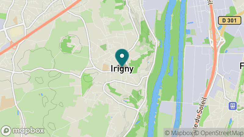 Carte - Irigny