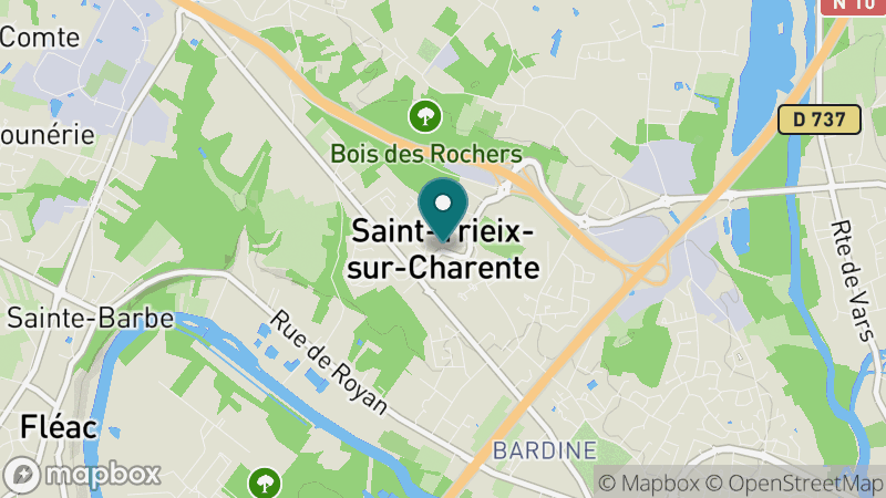 Carte - Saint Yrieix Sur Charente