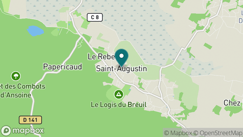 Carte - Saint Augustin