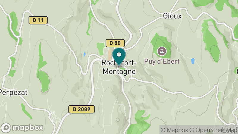 Carte - Rochefort Montagne