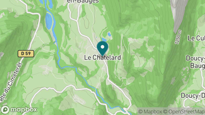 Carte - Le Chatelard