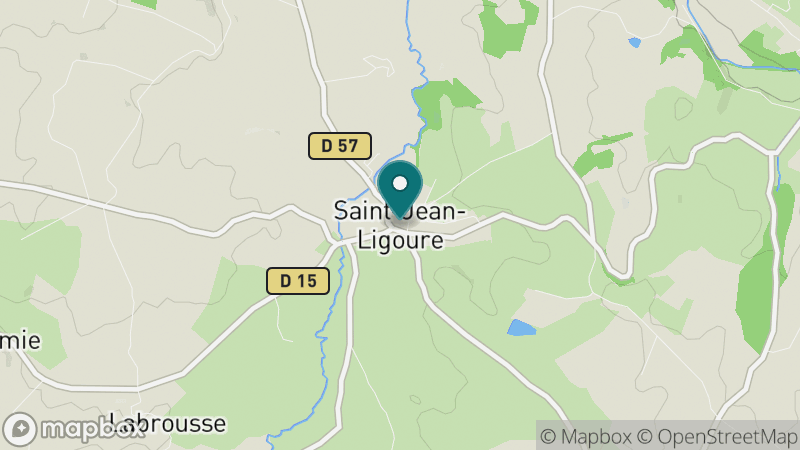 Carte - Saint Jean Ligoure