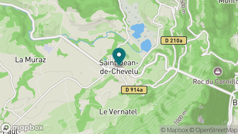 Carte - Saint Jean De Chevelu