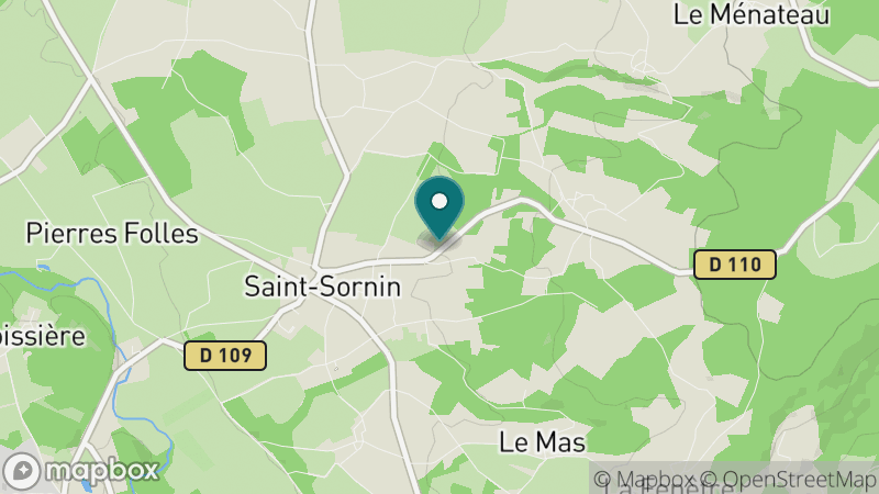 Carte - Saint-Sornin