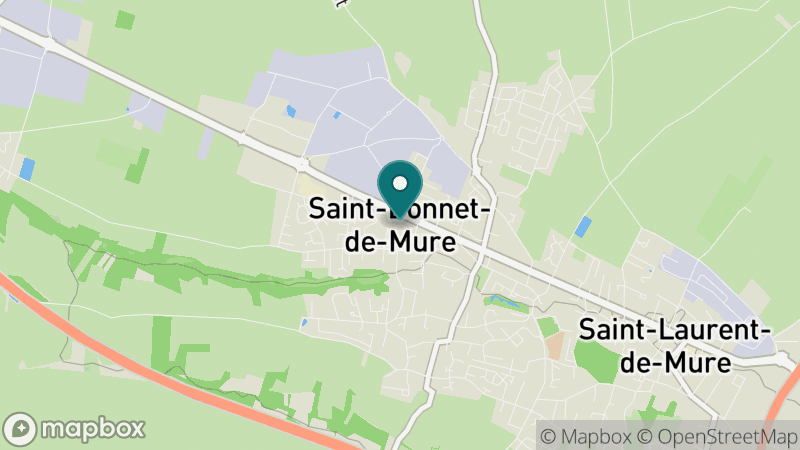 Carte - Saint Bonnet De Mure