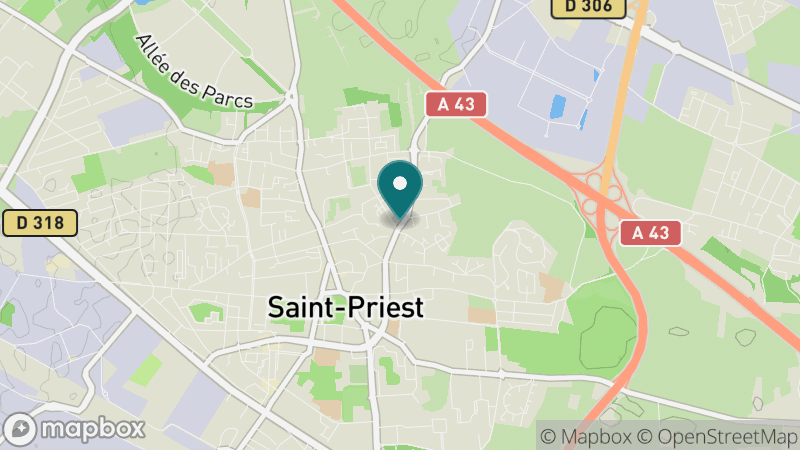 Carte - Saint-Priest