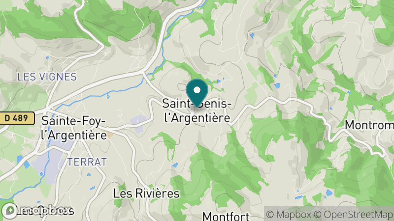 Carte - Saint Genis L'argentiere