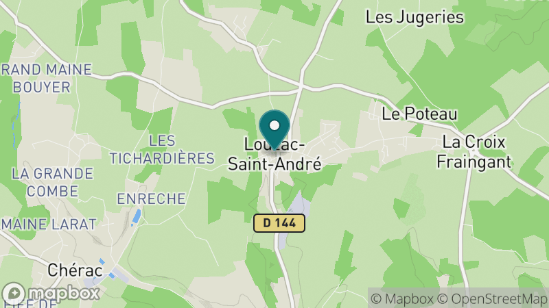 Carte - Louzac Saint Andre