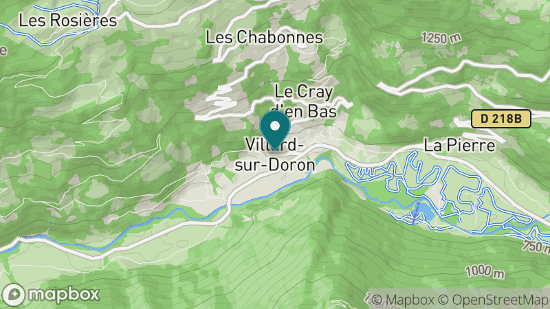 Carte - Villard-sur-Doron