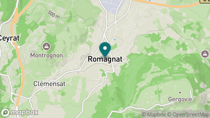Carte - Romagnat