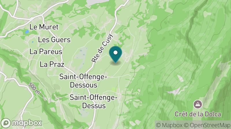 Carte - Saint Offenge Dessous