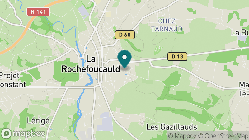 Carte - La Rochefoucauld
