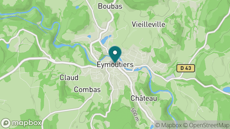 Carte - Eymoutiers