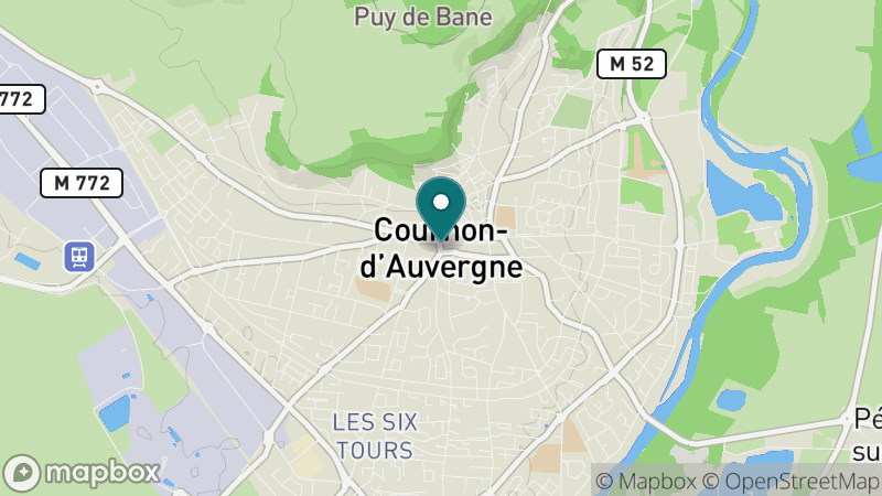 Carte - Cournon D'auvergne