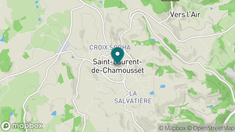 Carte - Saint-Laurent-de-Chamousset