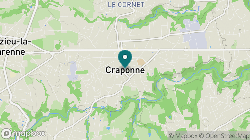 Carte - Craponne