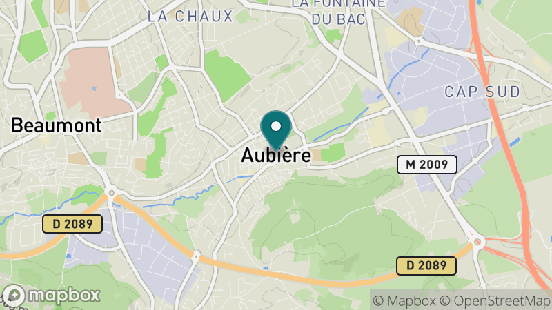 Carte - Aubière