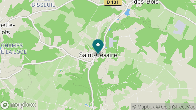 Carte - Saint Cesaire