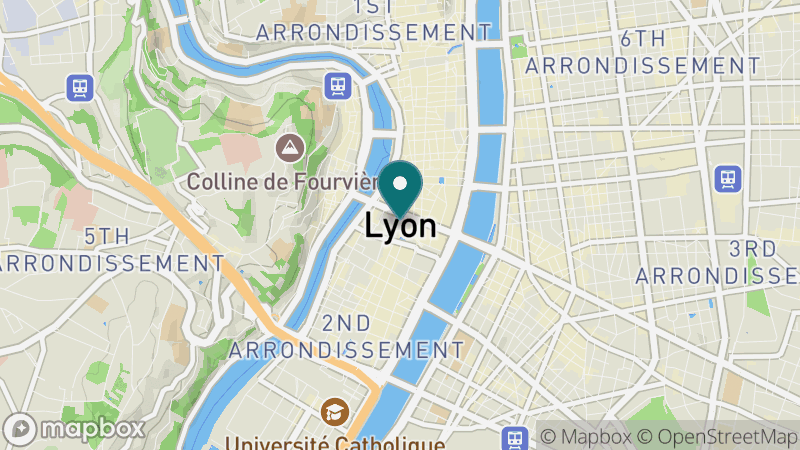 Carte - Lyon