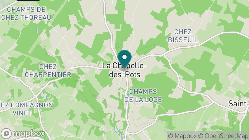 Carte - La Chapelle Des Pots