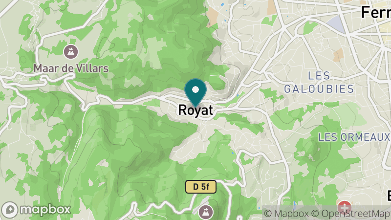 Carte - Royat