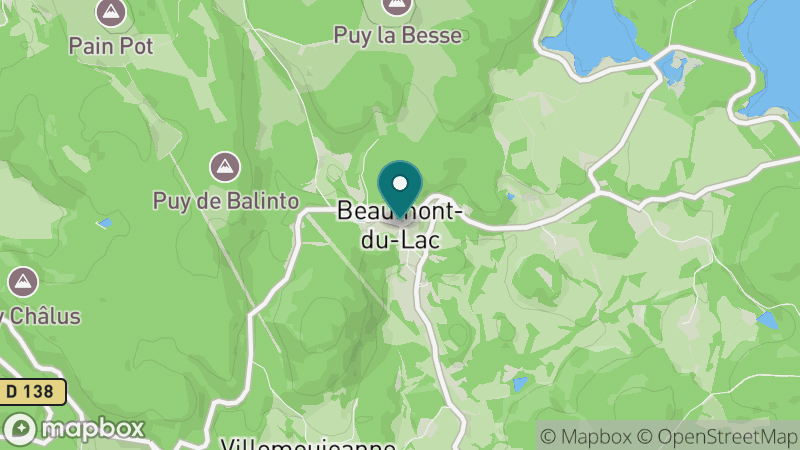 Carte - Beaumont-du-Lac