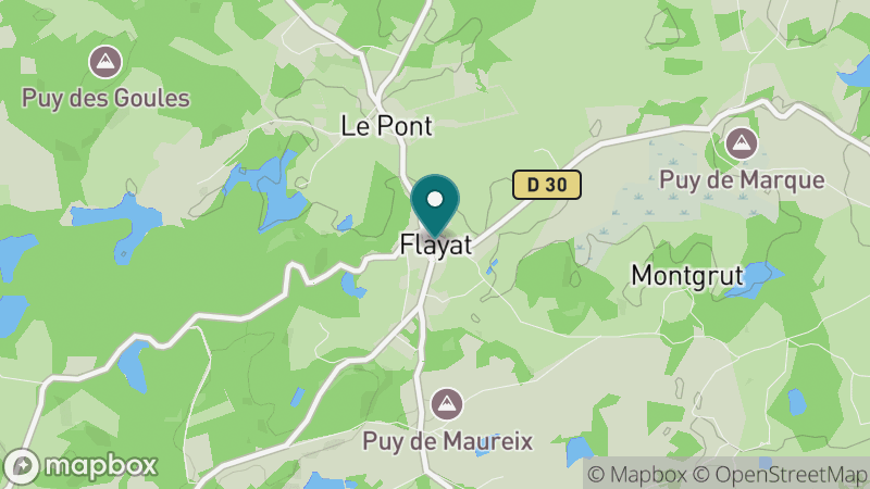 Carte - Flayat