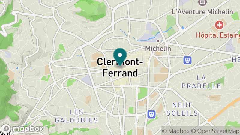 Carte - Clermont Ferrand