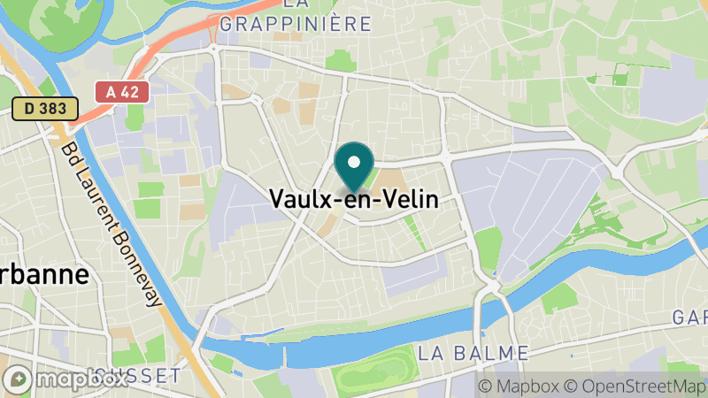 Carte - Vaulx En Velin