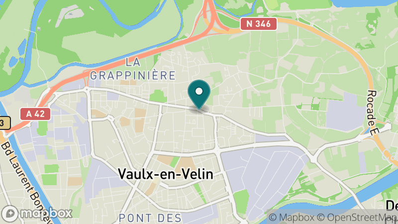 Carte - Vaulx-en-Velin