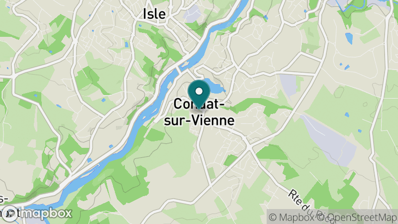 Carte - Condat Sur Vienne