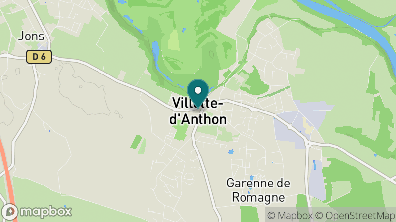 Carte - Villette D'anthon