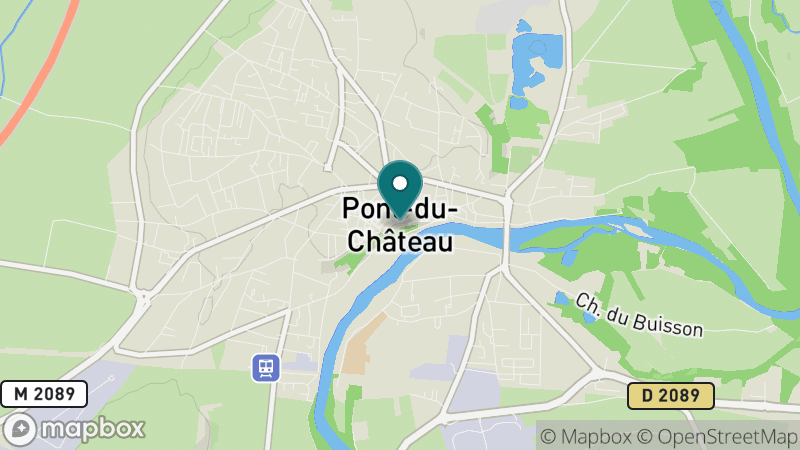 Carte - Pont Du Chateau