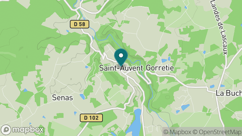 Carte - Saint Auvent