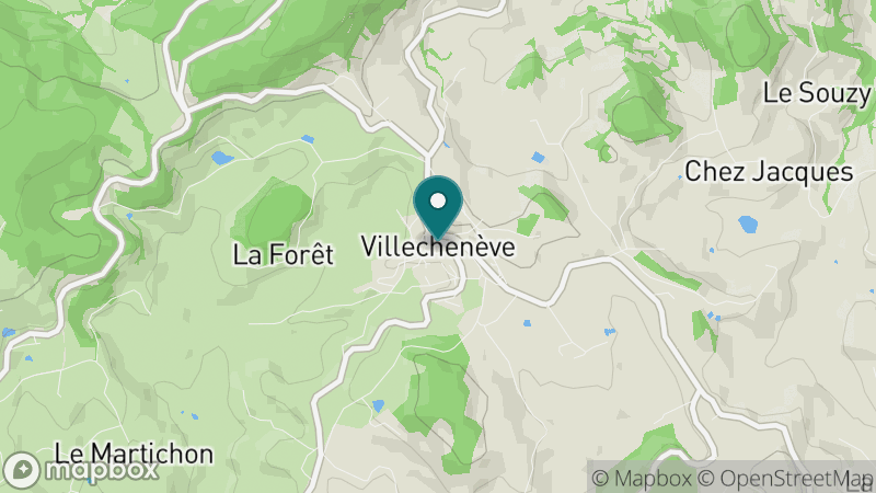 Carte - Villecheneve