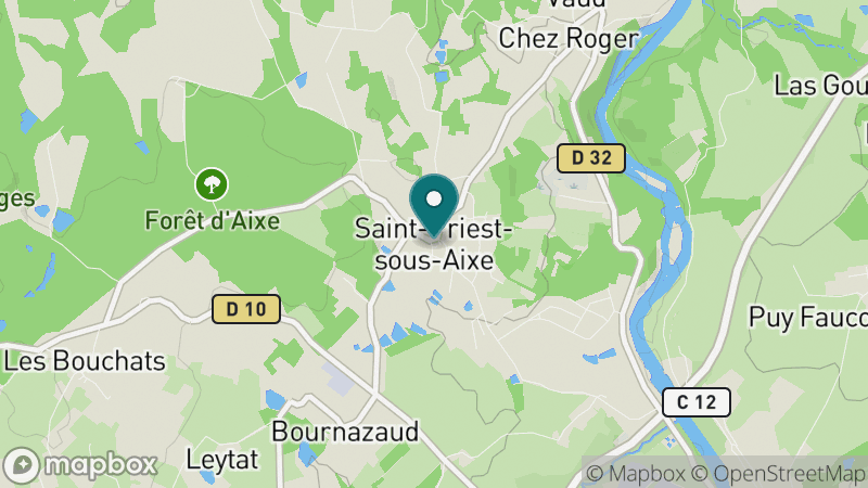 Carte - Saint Priest Sous Aixe