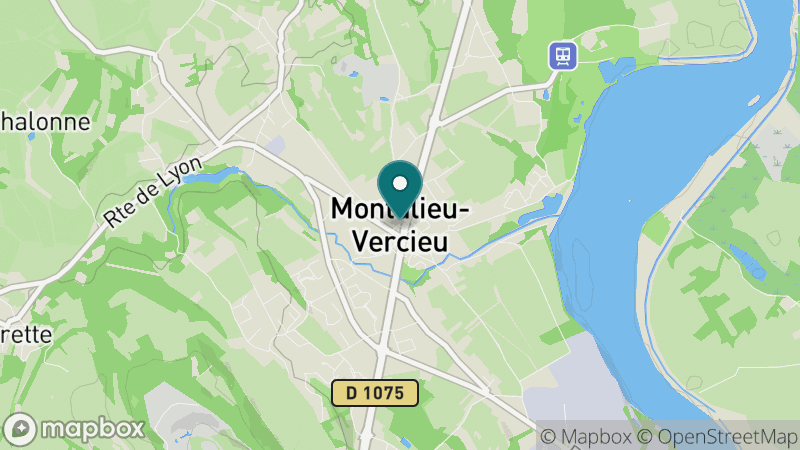 Carte - Montalieu-vercieu