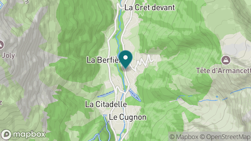 Carte - Les Contamines-Montjoie