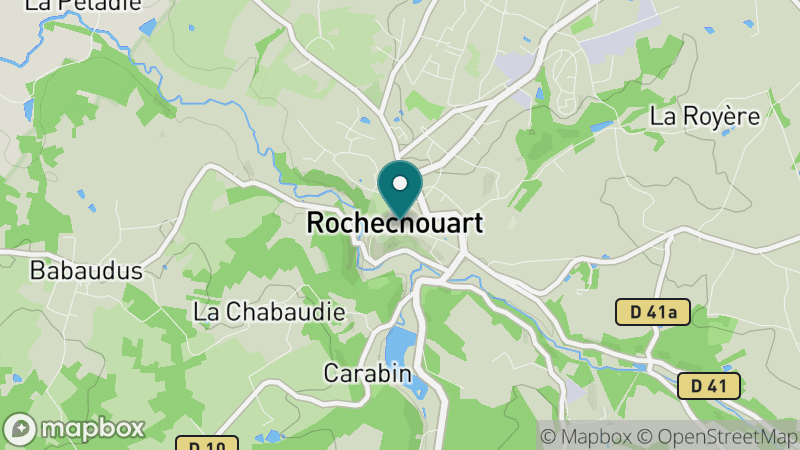 Carte - Rochechouart