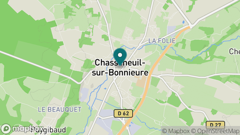 Carte - Chasseneuil Sur Bonnieure