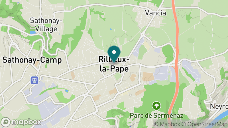 Carte - Rillieux La Pape