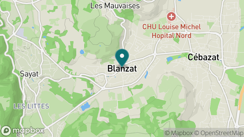 Carte - Blanzat