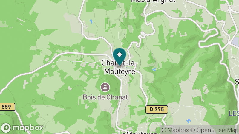Carte - Chanat La Mouteyre