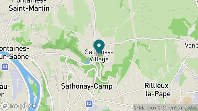 Carte - Sathonay Village