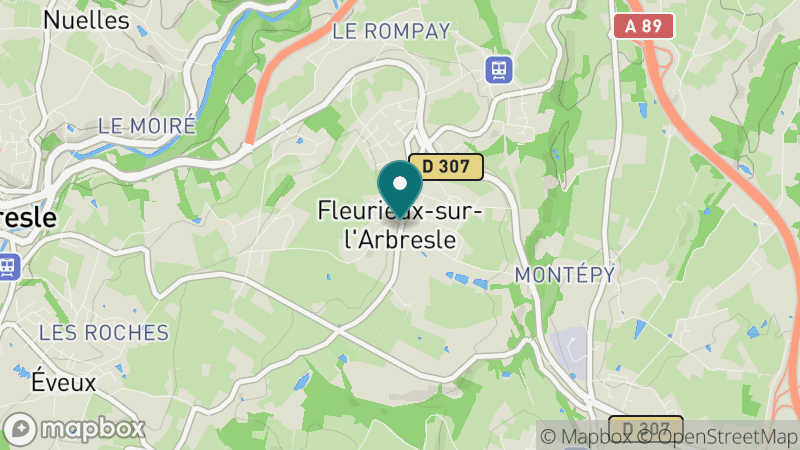 Carte - Fleurieux Sur L'arbresle