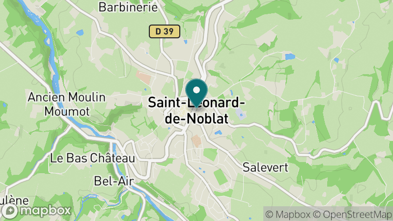Carte - Saint Leonard De Noblat